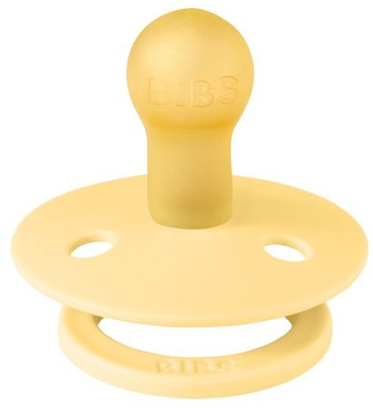 Bibs Пустышка латексная Colour, 6+ месяцев / цвет Pale Butter (желтый)