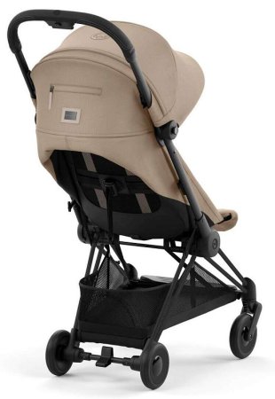Cybex Прогулочная коляска Coya Matt Black / цвет Cozy Beige (бежевый)