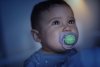 Philips avent соска-пустышка силиконовая ultra air, ночная 0–6 месяцев, 2 штуки / цвет розовый и сиреневый