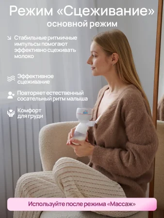 Молокоотсос электр.SISBRO CARE PRO (молочный)