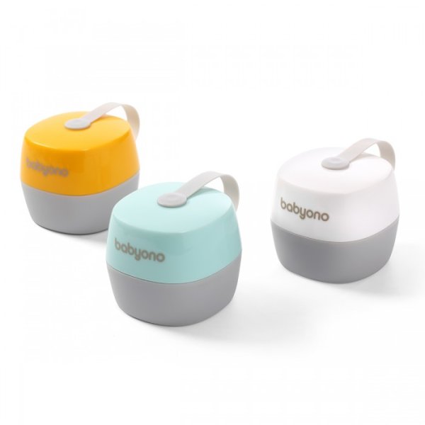 BabyOno Футляр для пустышек Natural nursing / мятный