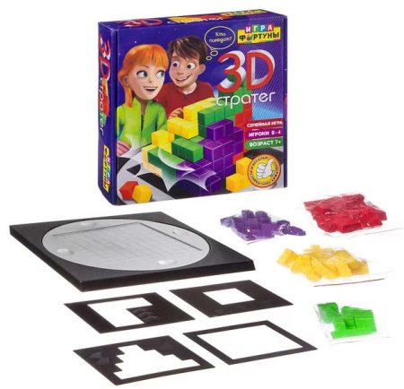 Игра фортуны Настольная семейная игра "3D стратег"