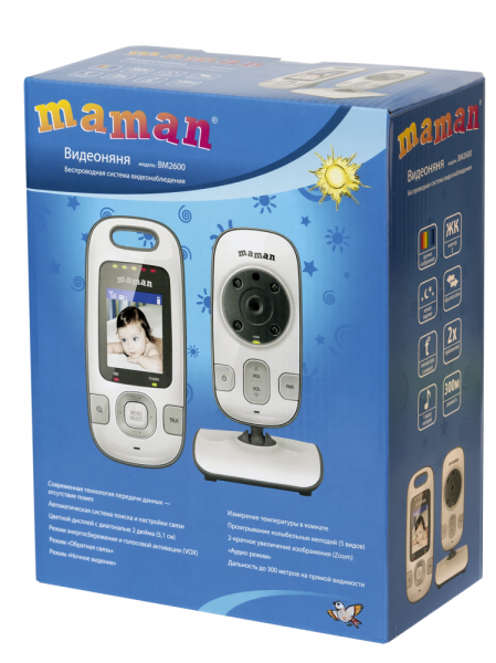 Maman Видеоняня ВM2600