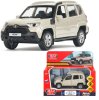Машина металл LADA NIVA travel 12 см, двери, инерц, бежевый, кор. Технопарк 415050