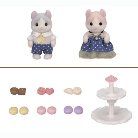 Sylvanian families Набор вкусных угощений для котят-кёрл