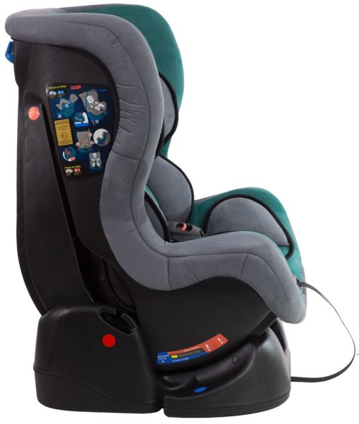 Farfello Автокресло GE-B велюр / цвет green-dark gray/серо-зеленое
