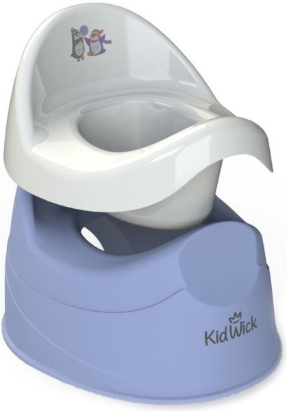 Kidwick Горшок Дуэт / цвет фиолетовый-белый