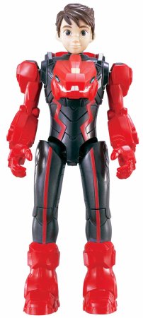 Dinoster Большая фигурка героя Люцио в дино-костюме, 20 см