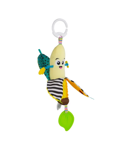 Ламаз Игрушка с подвесом развивающая для малышей Банан Lamaze