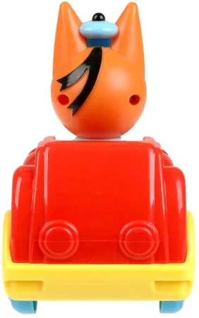 Умка Машинка с фигуркой коржика ТРИ КОТА 10 + песен, стихов и фраз в кор. 383147 