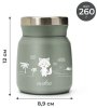 Nuvita Термос для еды и жидкости, 300 мл / цвет серый