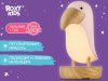 Roxy-kids Ночник "Тукан" / цвет розовый