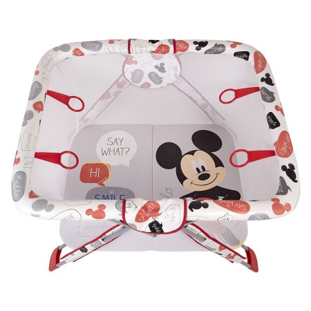 Polini kids Манеж Disney baby Comfort  / цвет Серый, Микки Маус