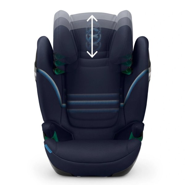 Cybex Автокресло детское Solution S i-Fix / цвет Deep Black