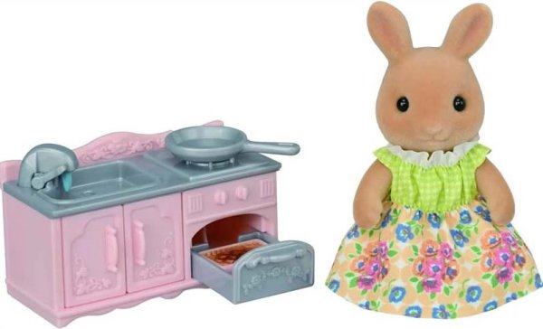 Sylvanian Families Набор "Кухня и мама Солнечная крольчиха"
