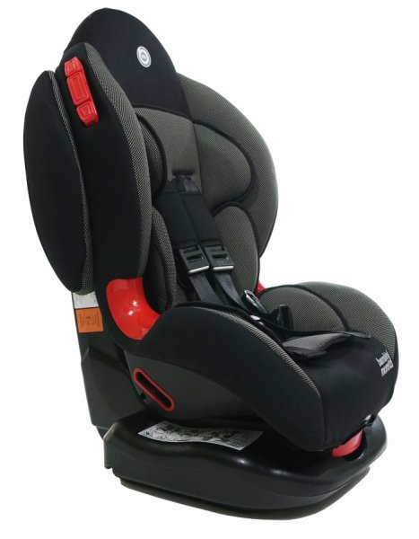 Bambini Moretti Детское автомобильное кресло BS-02 Isofix, 9-25 кг, цвет / карбон - черный
