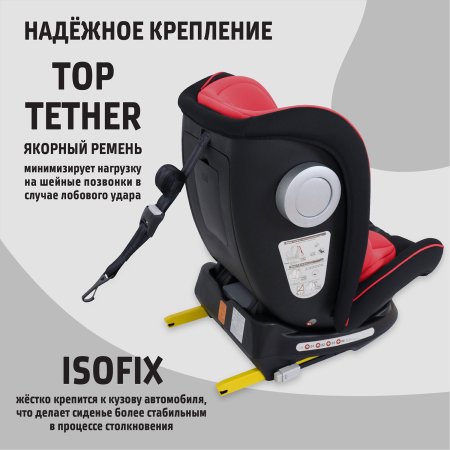 Nuovita Автокресло Maczione N123i-2 Isofix / цвет Rosso/Красный