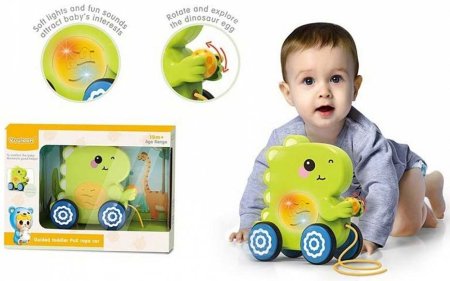 Юг-тойз Игрушка-каталка "Динозаврик"