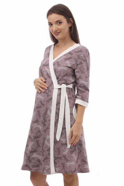 Hunny mammy 1-НМК 08520 Комплект для беременных и кормящих / цвет кофейный-молочный