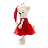 Orange Toys Мягкая игрушка Собачка Lucky Lili Рождество 25см