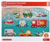 Hape Головоломка Транспорт, вкладыши / цвет голубой