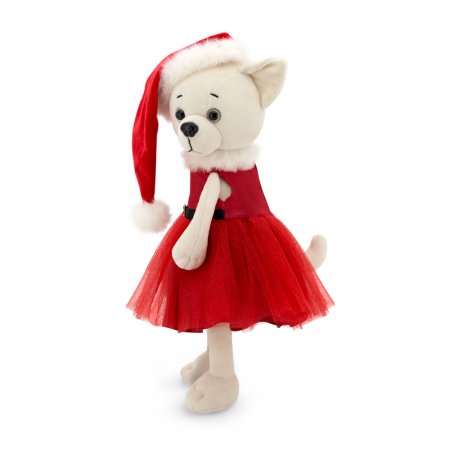 Orange Toys Мягкая игрушка Собачка Lucky Lili Рождество 25см