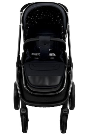 Коляска 2в1 Mayla Lux короб+прогул.  (Black)