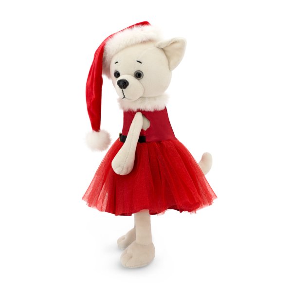 Orange Toys Мягкая игрушка Собачка Lucky Lili Рождество 25см