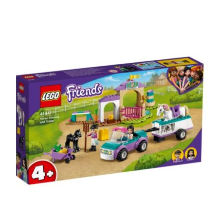 LEGO Friends Конструктор "Тренировка лошади и прицеп для перевозки"