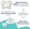 Chicco Набор пустышек PhysioForma Dual Soft, 2-6 месяцев / цвет blue (голубой)