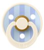 Bibs Пустышка латексная Studio Colour, 0+ Block - Ivory Dusty Blue