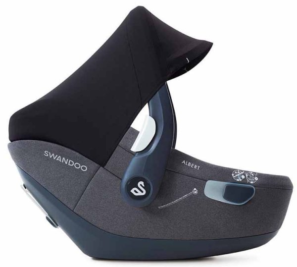 Swandoo Автокресло Albert I-Size 1.1 (0-13 кг) / цвет Lime Green & Coconut White (салатово-белый)