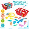 Магнитная рыбалка "Волна приключений" в корзине