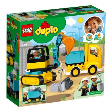 LEGO Конструктор DUPLO "Грузовик и гусеничный экскаватор"