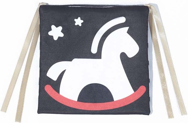 Крошка Я Книжка-бортик на кроватку по методике Г. Домана  «Я изучаю цвета»