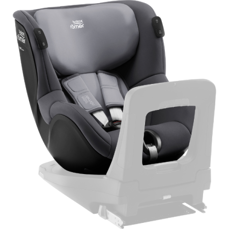 Britax Roemer Детское автокресло Dualfix iSense / цвет Midnight Grey