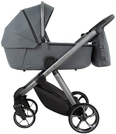 PITUSO Коляска 2в1 Sole короб+прогу. (Grey)