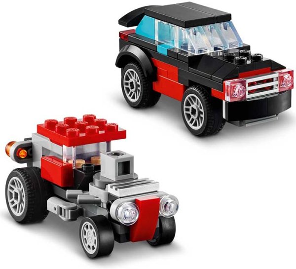 Lego Creator Конструктор "Грузовик-платформа с вертолетом"