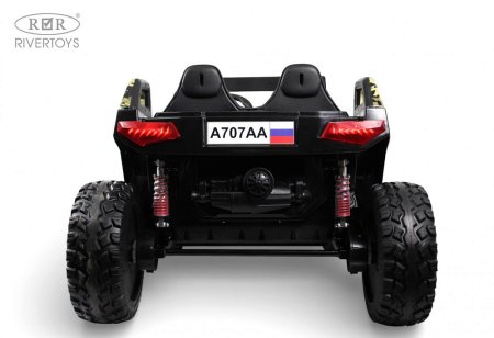 (н/м)A707AA Детский электромобиль LUX NEW 4WD  (Зеленый)