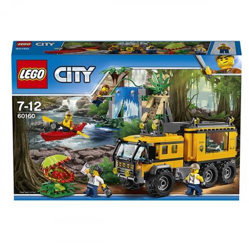 Lego Конструктор Город Передвижная лаборатория в джунглях