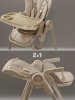 Стульчик для кормления Amarobaby, Gourmet (Beige/бежевый)