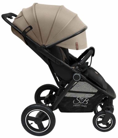 Sweet Baby Прогулочная коляска Suburban Compatto Air / Beige (бежевый)