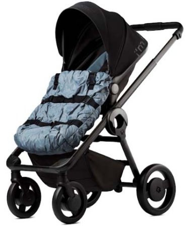 Anex Коляска 2 в 1 Quant / цвет Air (черный-серый)