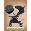 Детская прогулочная коляска KIDZI Breezy (Black)