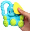 Крошка Я Погремушка-пищалка «Слоник», с прорезывателем