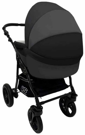 Sweet Baby Коляска 2 в 1 Mimmi / цвет Grey (темно-серый)