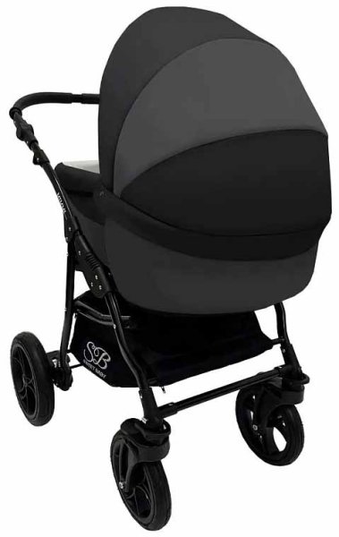 Sweet Baby Коляска 2 в 1 Mimmi / цвет Grey (темно-серый)