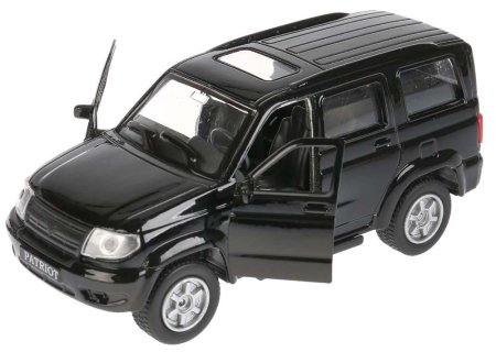 Технопарк Металлическая модель UAZ Patriot / цвет черный