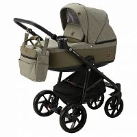 Bebe-mobile детская коляска 3 в 1 marino / цвет хаки