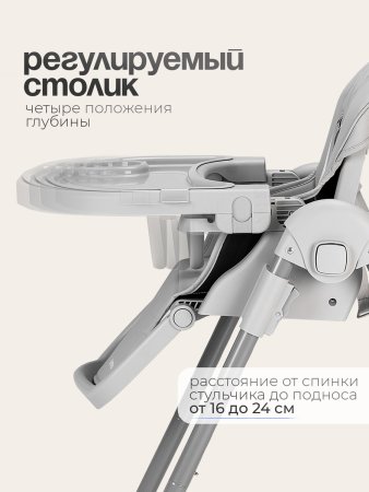 Стульчик для кормления Tomix Lucky V2 (Grey )